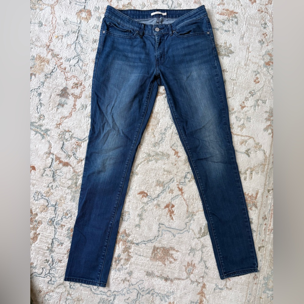 Levi's Dark Blue Skinny Jeans